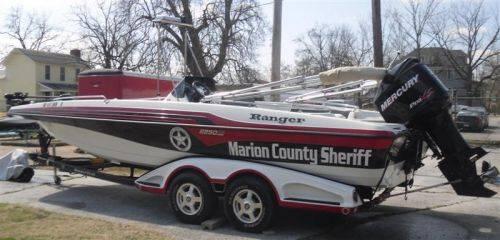 The Marion County Sheriff boat.