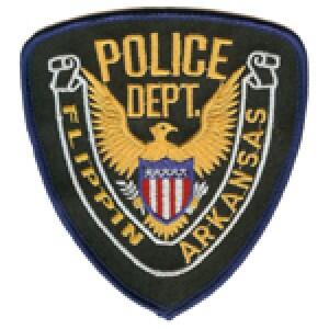 Flippin Arkansas Police Department badge.