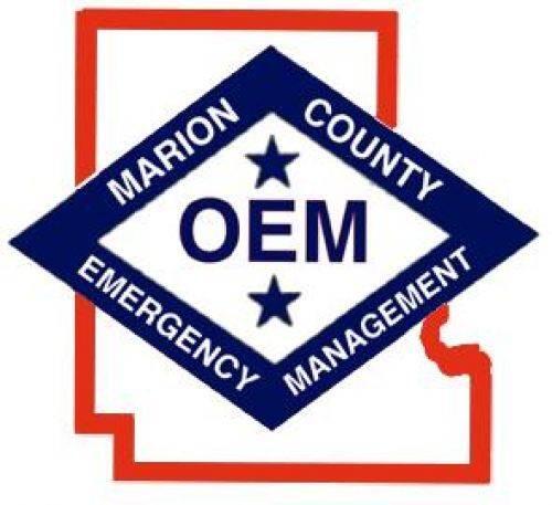 Marion County Emergency Management logo.